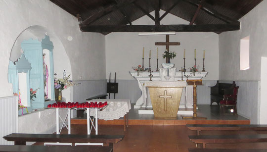 Serra di Fiumorbo - Chapelle San Quilico - la nef