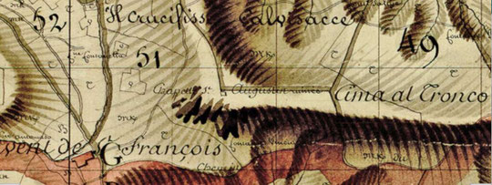 Castifao - Plan Terrier (1770-1795) - rouleau n°9 - Archives de la Corse