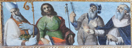 Tomino - Prédelle Donation du Rosaire