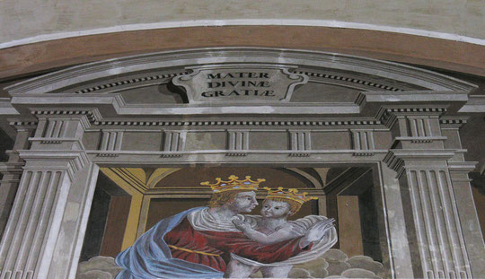 Vallica (Cortenais) - Décor peint