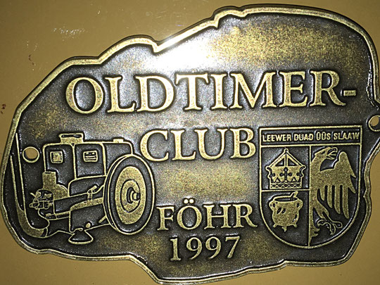                                            Unsere Clubplakete