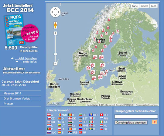 Link: ECC-Campingplätze Schweden