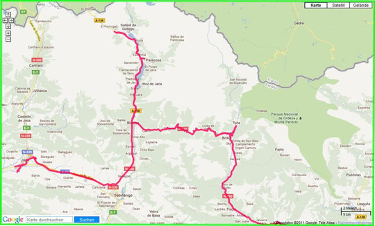 Route vom 10.9.2011