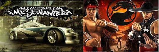 Need For Speed: Most Wanted y Mortal Kombat: Chaolin Monks