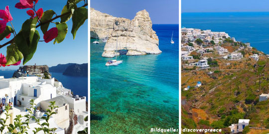 Urlaub Griechenland als sichere Pauschalreise mit Flug von Alltours, Dertour, TUI und Wikinger Wanderreisen by Reisebüro Reiselotsen