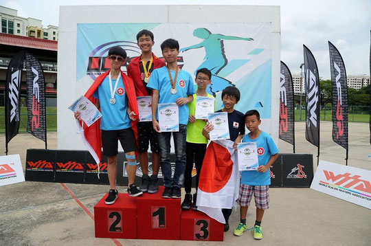 Junior Men Freestyle Classic podium by Carroll Wong