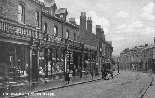 Businesses near Station Road, c. 1900