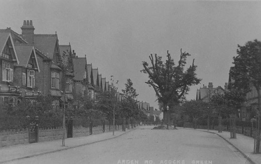 Arden Road street scene, c. 1905