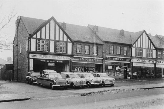 The end of the 1932 row, taken in 1962 (Birmingham Libraries)