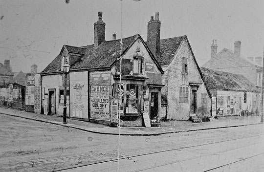 Edward Fagg's confectionery shop, using Redhill Farm buildings, c. 1920