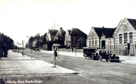 School buildings at Westley Road, c. 1930