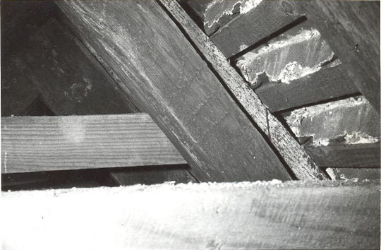 1. Carpenters' numbers on roof timbers