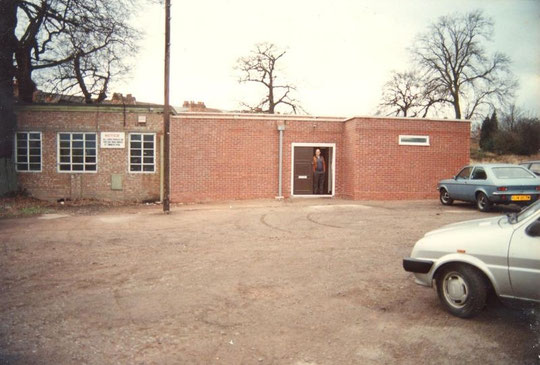 The entrance, 15th January 1989