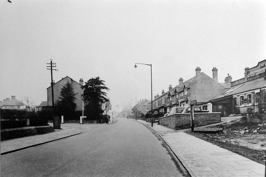 Warwick Road at the Laundry, c. 1960 (Birmingham Libraries)