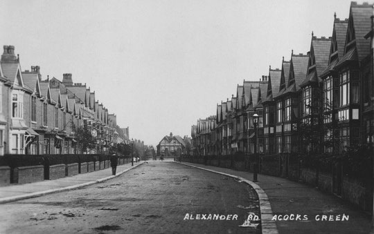 Alexander Road looking towards Yardley Road (Birmingham Libraries)
