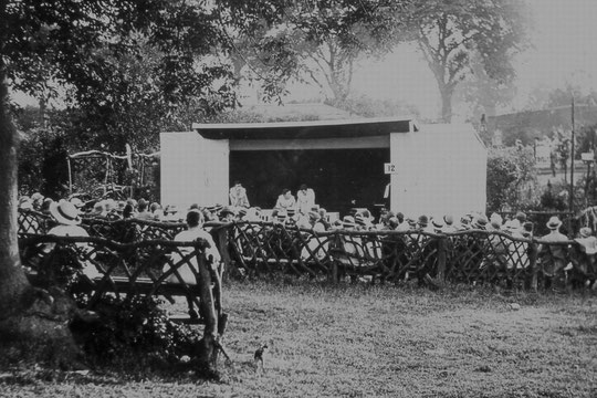 The stage, c. 1920 (Colin Scrivener)