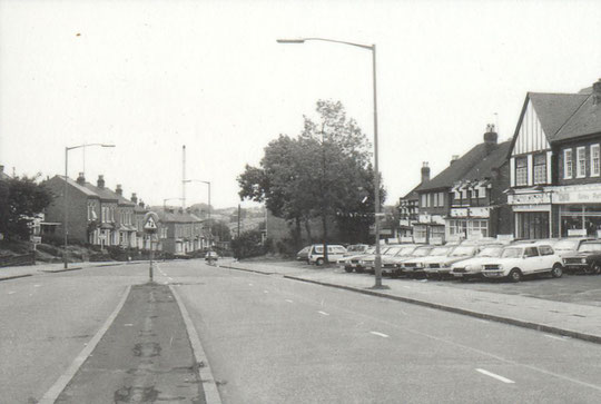 Dolphin Motors taking maximum advantage of space, c. 1980 (Mike Wood)