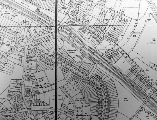 1916 O.S. 25 inch map extract