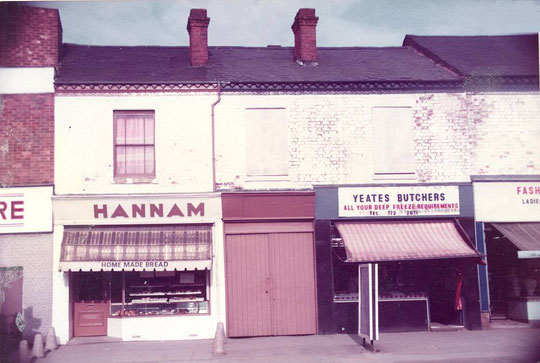 Numbers 1056-8 c. 1995 (Brian Matthews) Hannams was a popular bakery