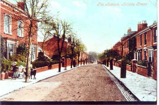 The Avenue, possibly in springtime, early 20th century
