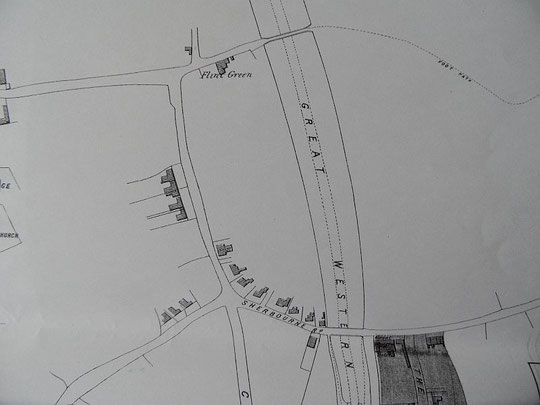 Extract from the Cook estate map, 1875 (Birmingham Libraries)