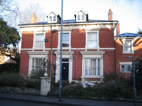 Westbourne House, Sherbourne Road, home of the Baxters