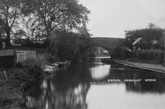 The canal bridge from the east