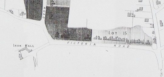 Cook Estate map 1875