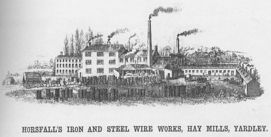 Horsfall's factory in 1853