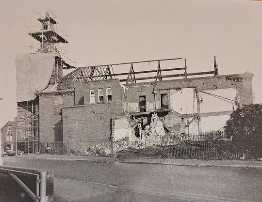 Demolition in 1984 (Hay Mills Project)