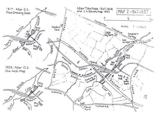 Map 1847 to 1857