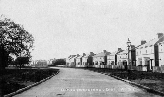 New council houses on Olton Boulevard East, early 1930s