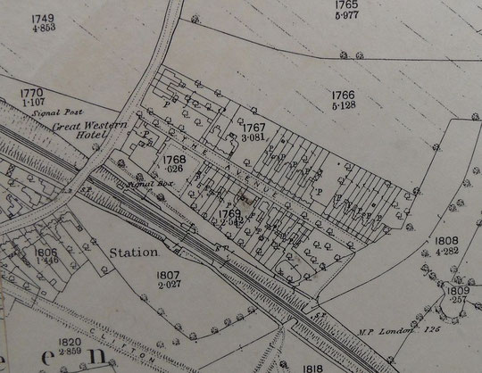 1888 O.S. map extract