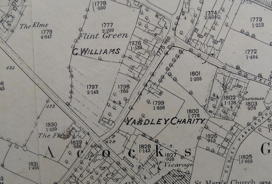 1886 O.S. map extract