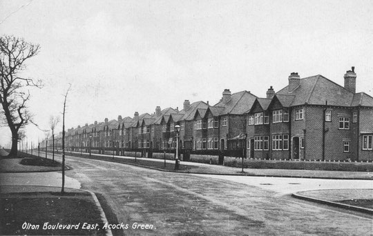 The Crabbe houses when new, c. 1932. Thanks to Peter White