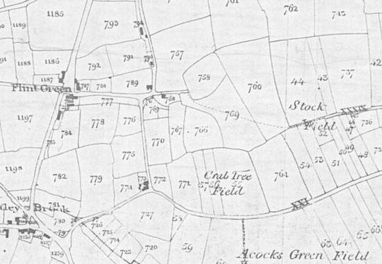 Tithe Map extract, 1847