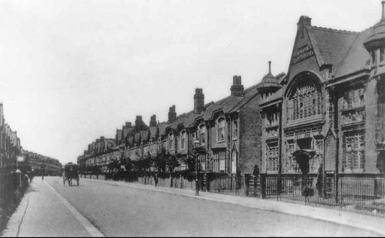 Alexander Road from the Baptist Church Hall, c. 1905