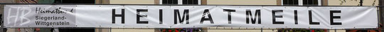 Vinyl-Banner 800 x 50 cm . NRW-Tag 2010 in Siegen