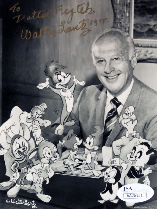 Autograph Walter Lantz Autogramm