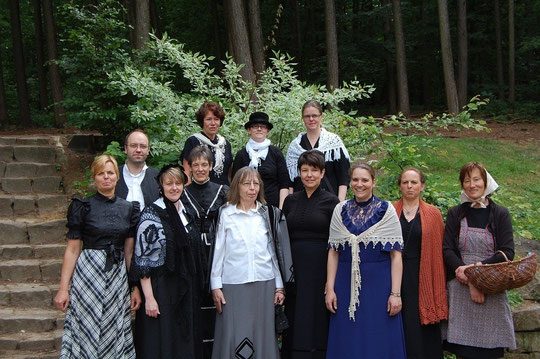 Lehrer der Maiburg-Grundschule vor 100 Jahren