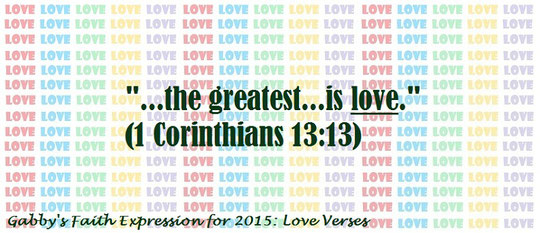 Bible verse about love and 1 Corinthians 13:13