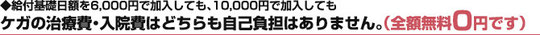 医療費全額無料0円