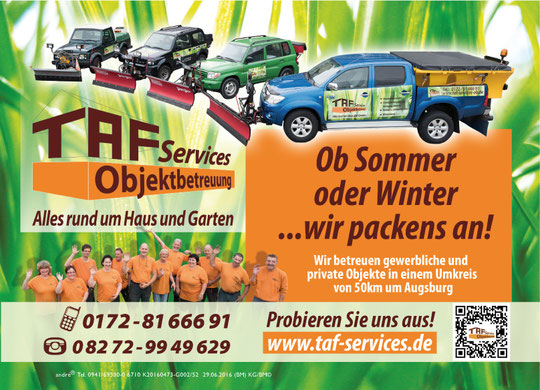 Winterdienst Taf Services Objektbetreuung
