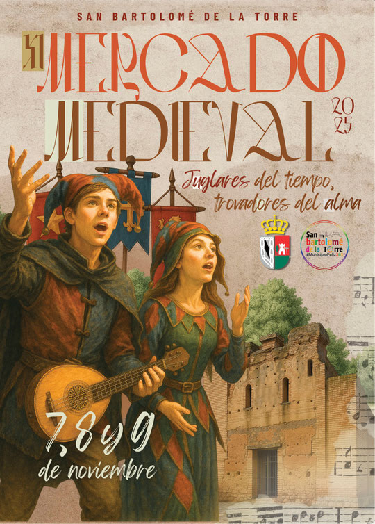 cuando es que dias horarios programa mercado medieval San Bartolome de la Torre