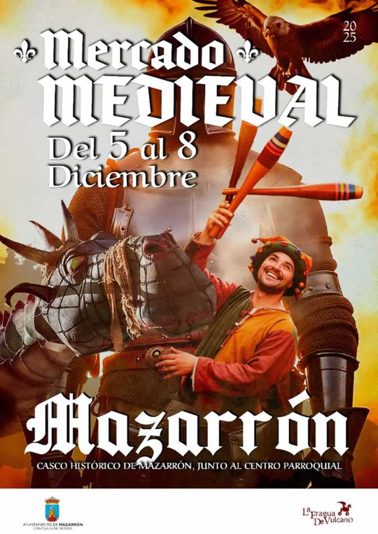 cuando es, donde, que dias, horarios y programa del mercado medieval de mazarron