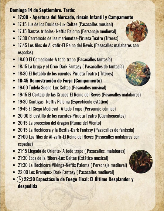 Programa del Mercado Medieval de Tudela