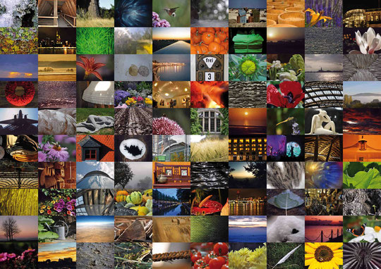 100 Augenblicke (Photocollage)