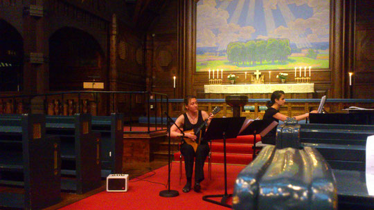 Concert en l'église de Kiruna