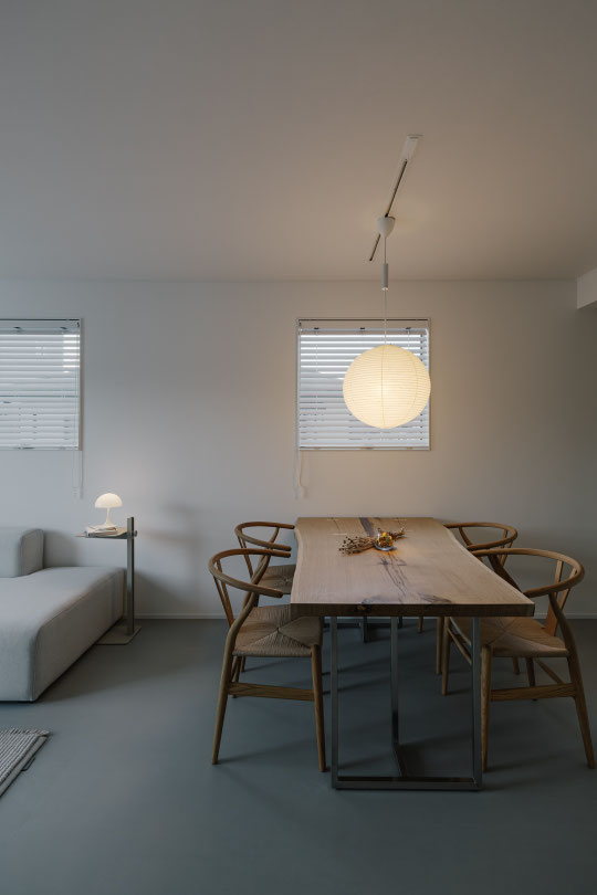 イサムノグチ 無垢の一枚板 Yチェア ダイニング