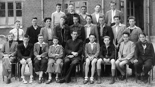 photo de classe Laon 1950 4B